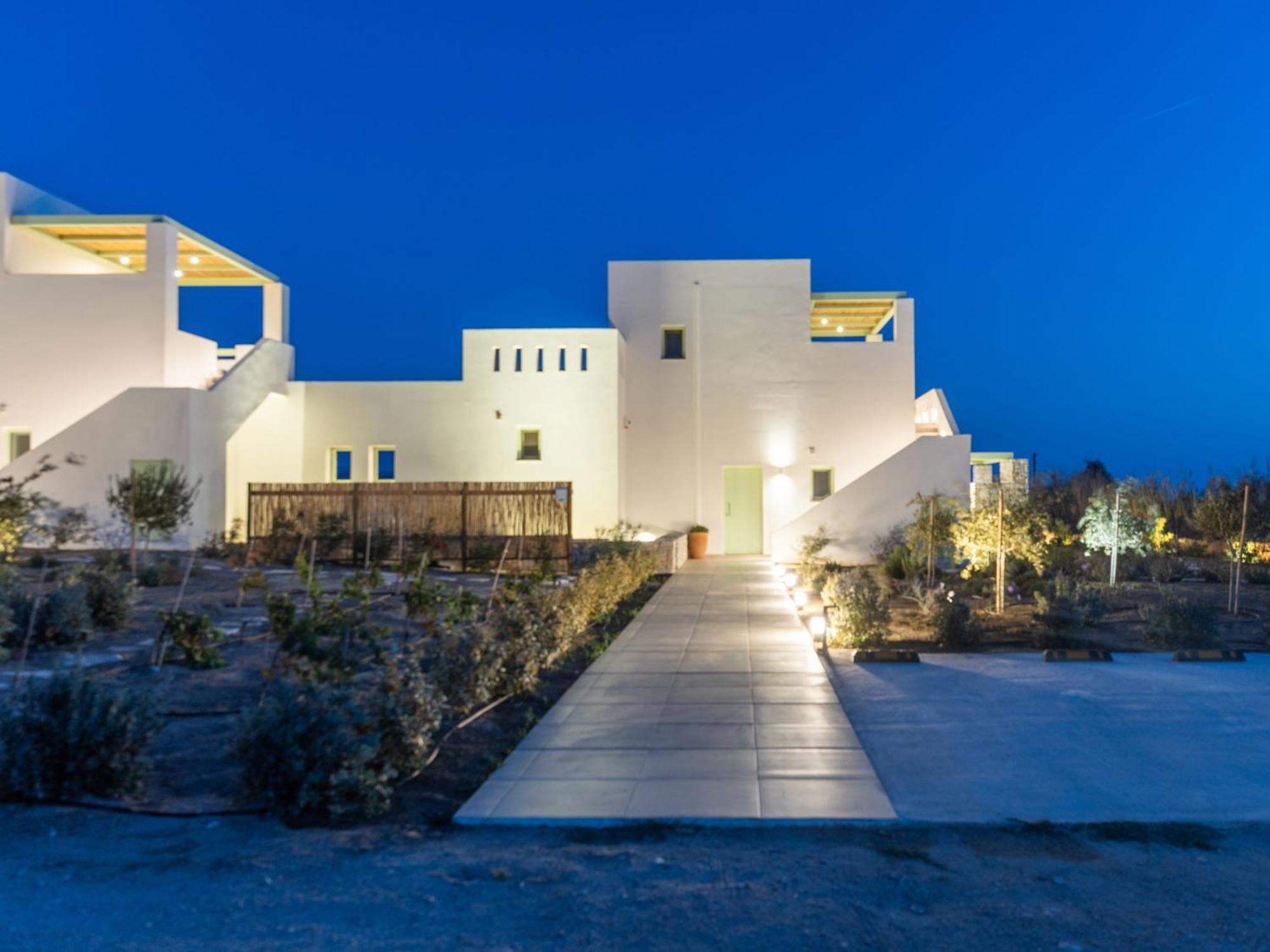 Plioni Villas & Suites 米科利维亚 外观 照片