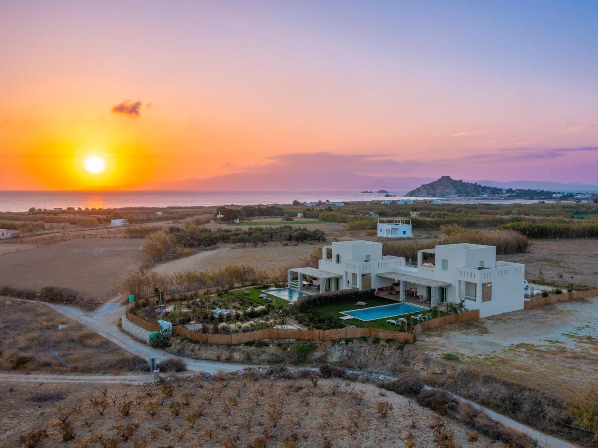 Plioni Villas & Suites 米科利维亚 外观 照片
